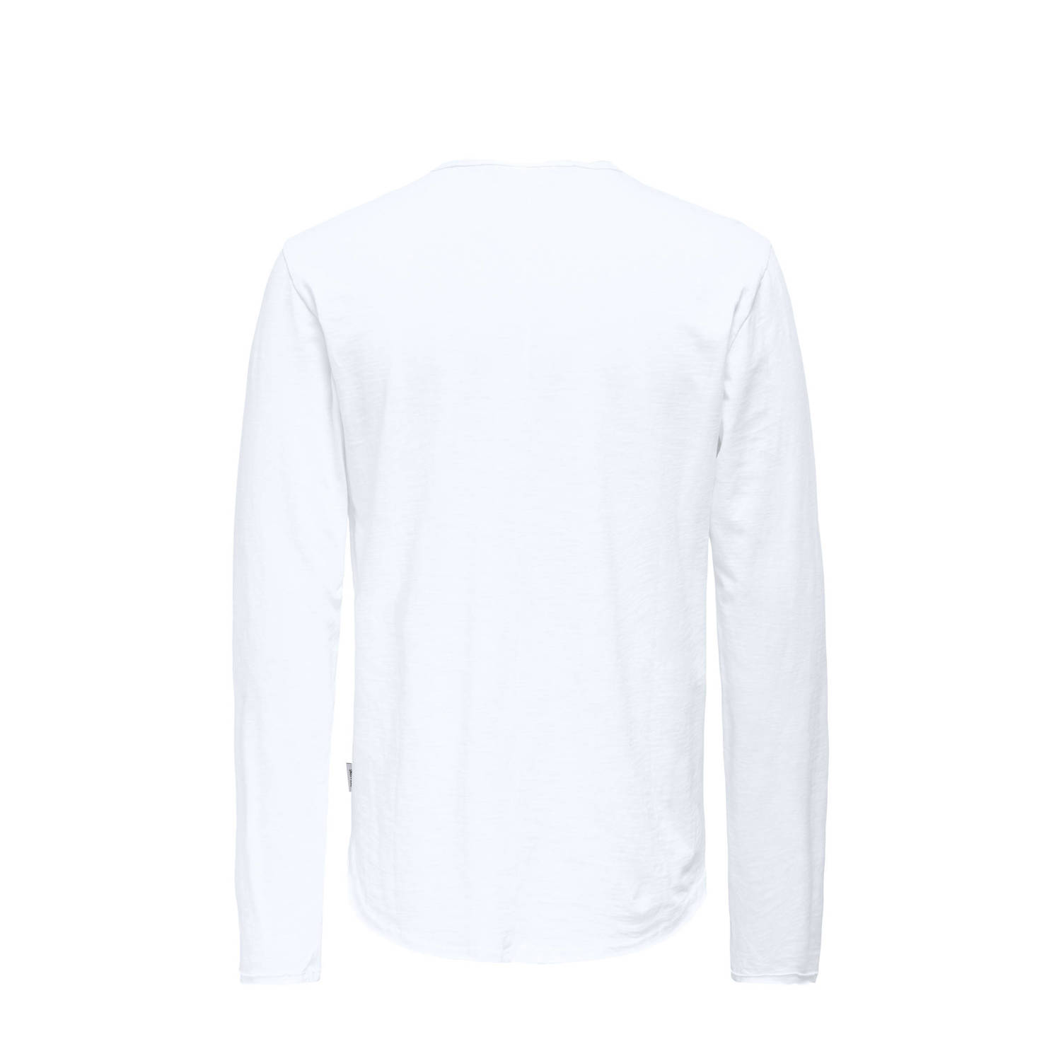 ONLY & SONS longsleeve wit