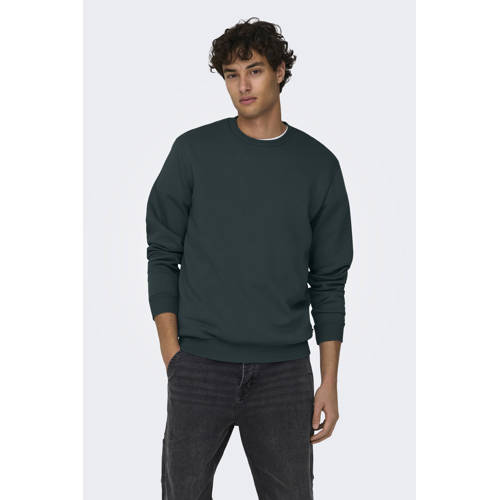 ONLY & SONS sweater donkergroen afbeelding