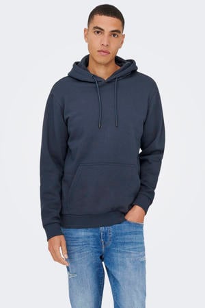 hoodie donkerblauw