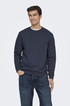 sweater donkerblauw