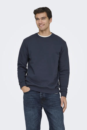 sweater donkerblauw