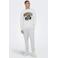 ONLY & SONS regular joggingbroek lichtgrijs