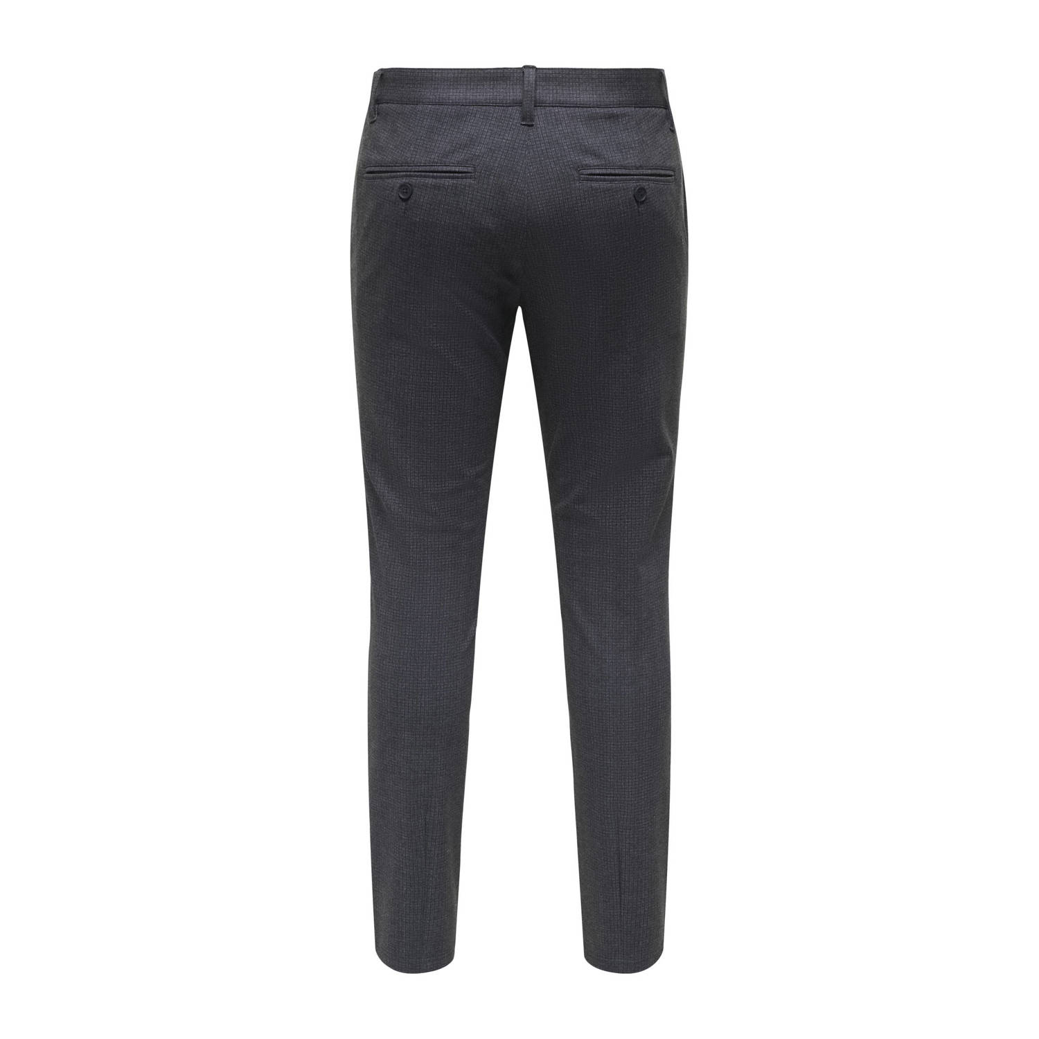 ONLY & SONS slim chino donkerblauw