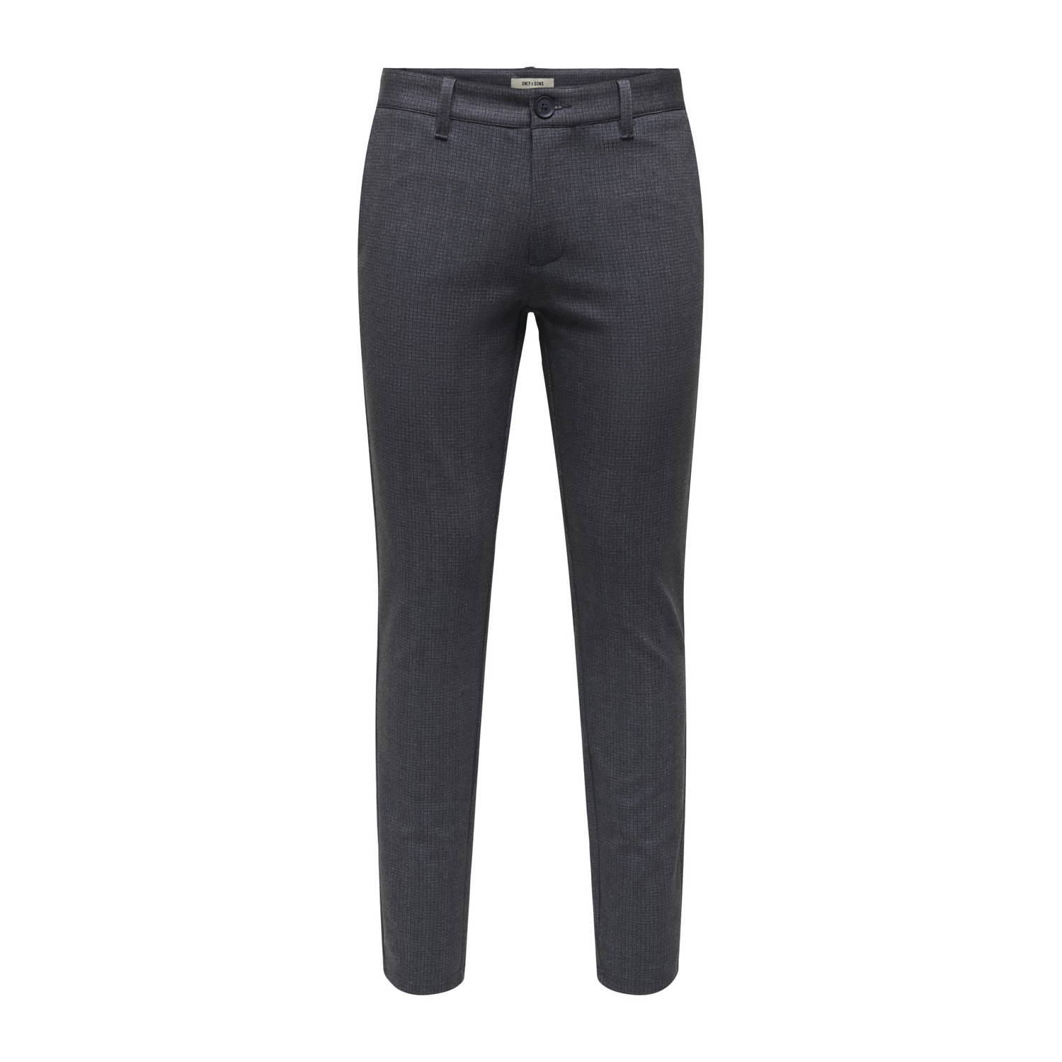 ONLY & SONS slim chino donkerblauw