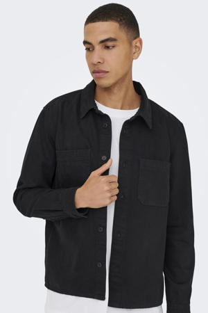 overshirt zwart