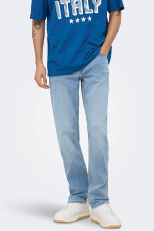 ONSWEFT regular fit jeans light blue denim