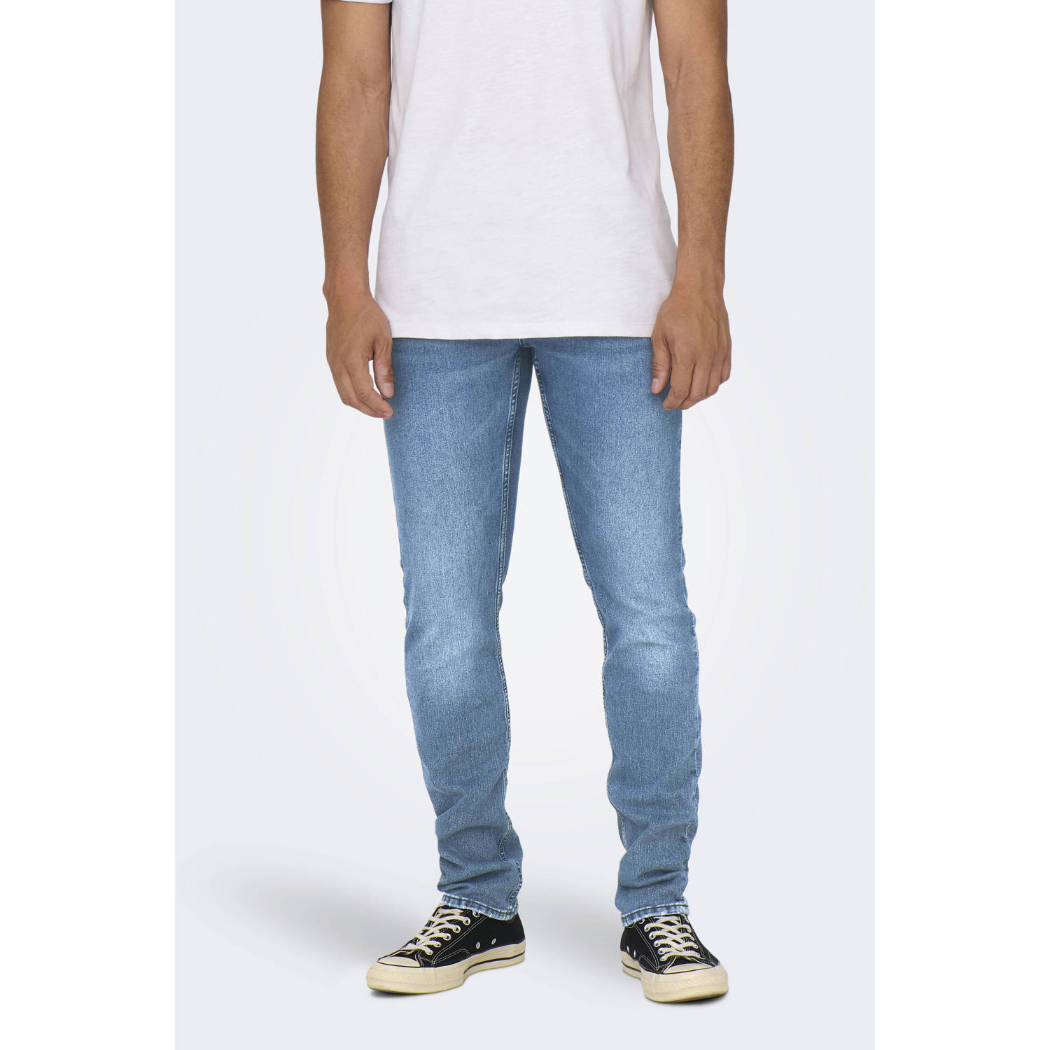 ONLY & SONS ONSWEFT regular fit jeans light blue denim