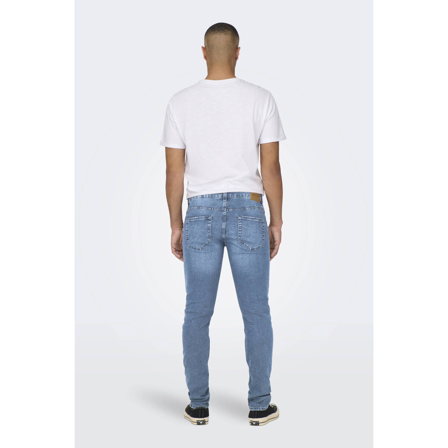 ONLY & SONS ONSWEFT regular fit jeans light blue denim