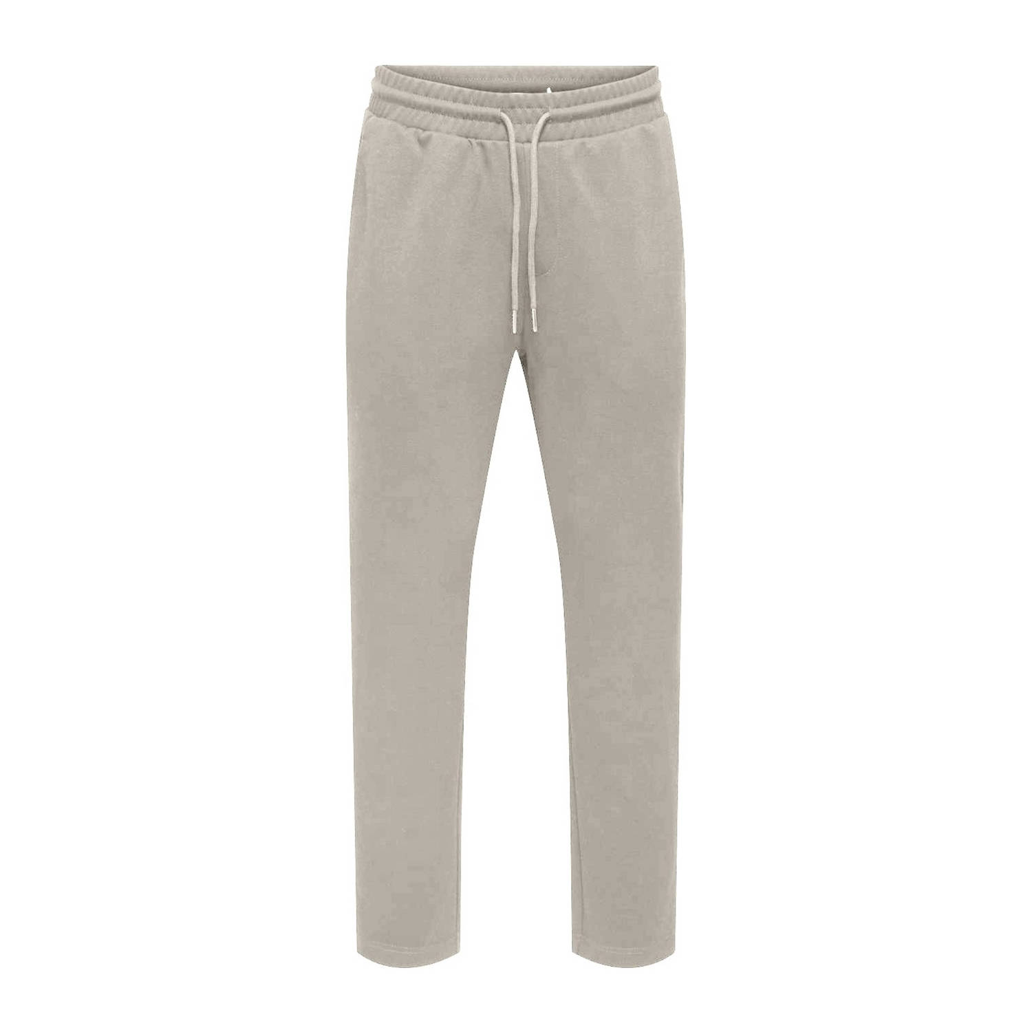 ONLY & SONS loose sweatpant beige