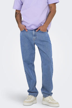ONSEDGE straight leg jeans medium blue denim