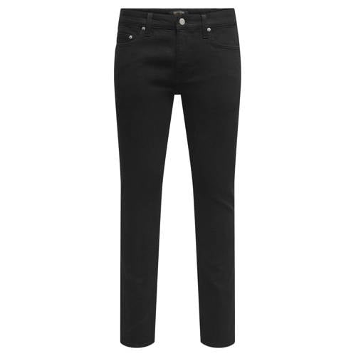 ONLY & SONS ONSWARP skinny jeans black denim afbeelding
