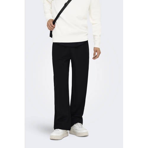 ONLY & SONS loose casual broek zwart afbeelding