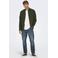 ONLY & SONS casual overhemd donkergroen