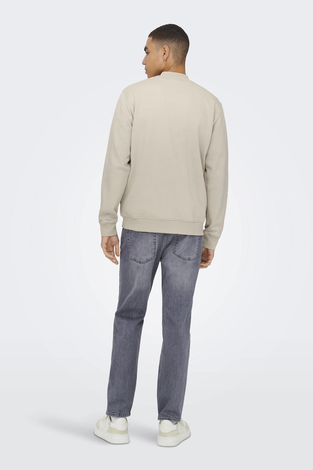 ONLY & SONS sweatvest beige