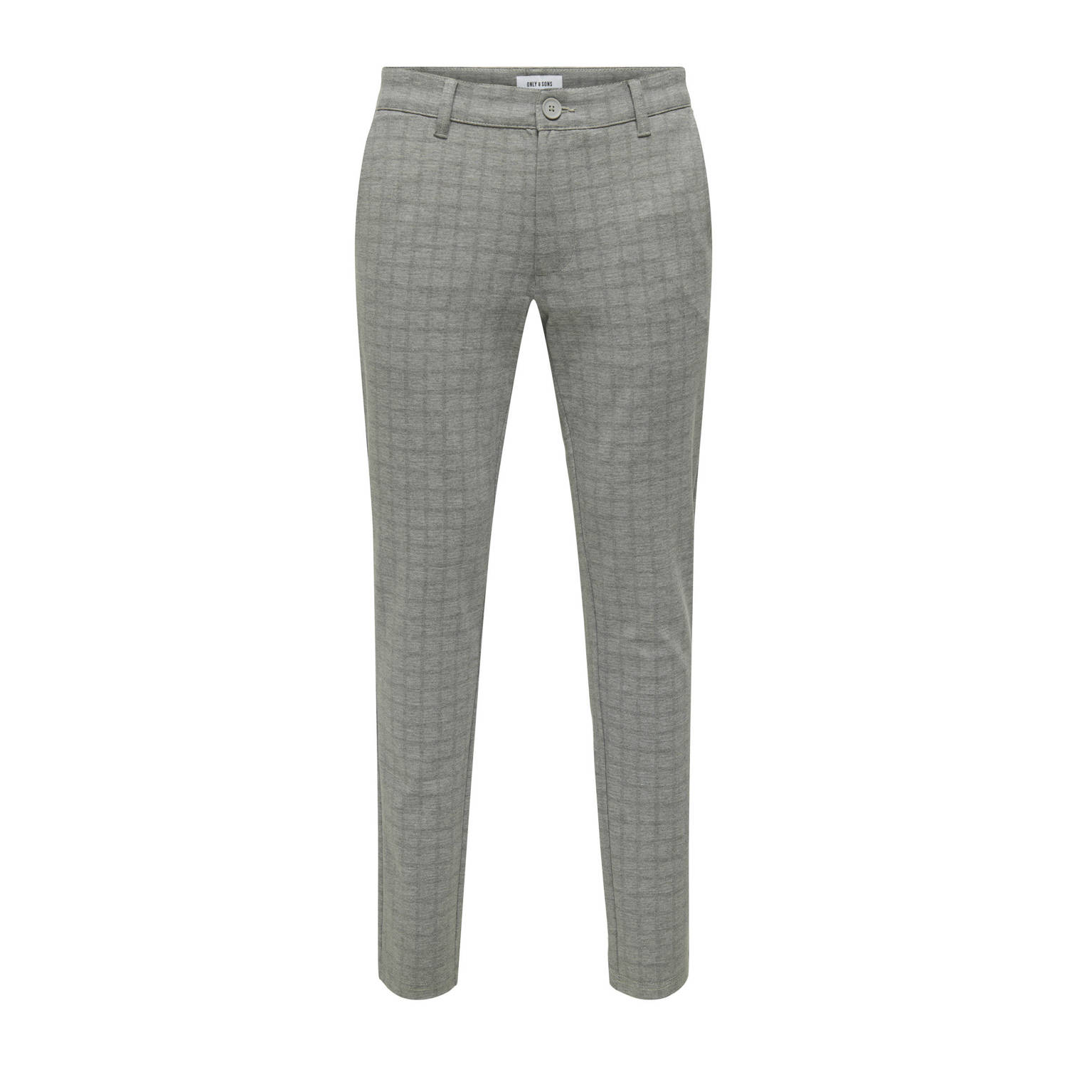 ONLY & SONS slim chino lichtgrijs