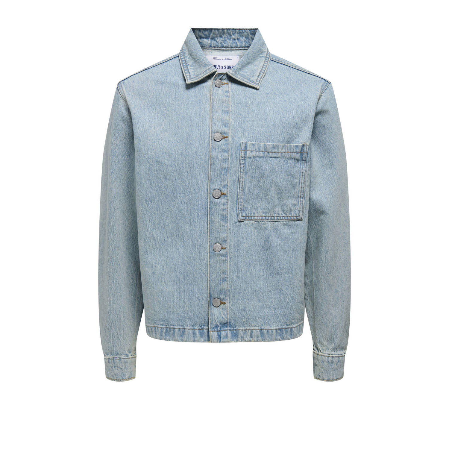 ONLY & SONS denim spijkerjas light blue denim