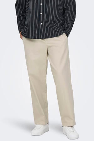 ONSTIMES casual broek beige