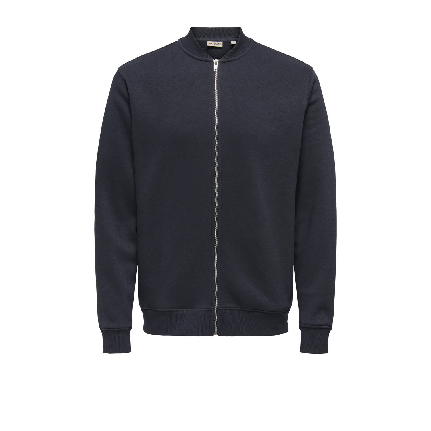ONLY & SONS sweatvest zwart