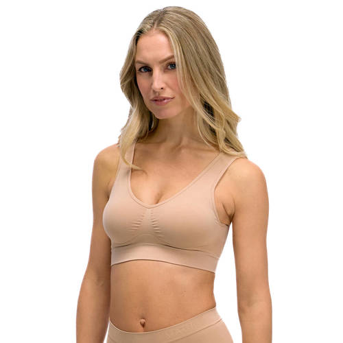 MAGIC Bodyfashion niet-voorgevormde bh top Comfort Bra beige afbeelding