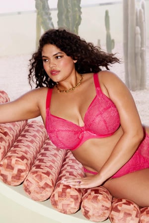 niet-voorgevormde beugelbh Darcie fuchsia