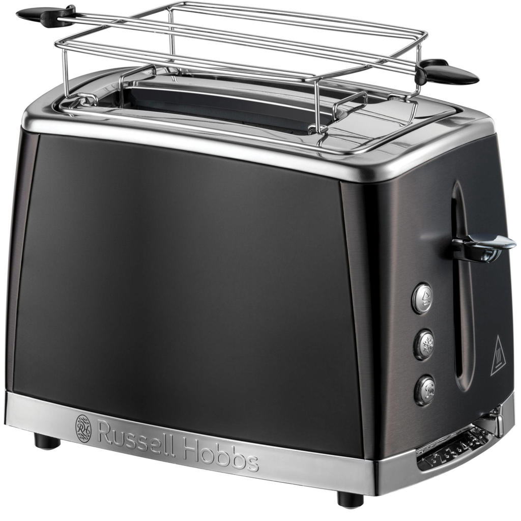 Russell Hobbs Matte Black 2 Slice Broodrooster 26150-56