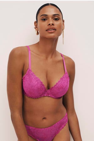 voorgevormde push-up bh Jane roze