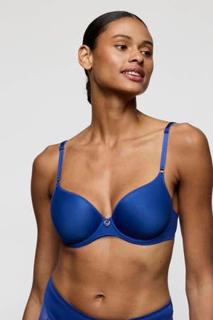 voorgevormde beugelbh Cathia blauw