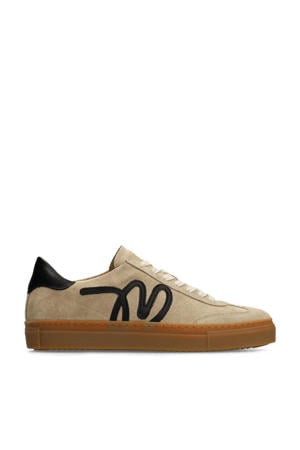 suède sneakers taupe