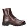Ecco leren veterboots bruin
