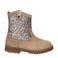 Nelson Kids suède laarzen met glitters beige