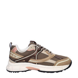 chunky sneakers beige/bruin