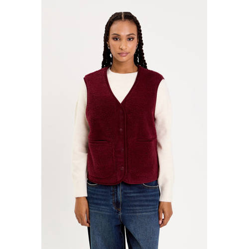 Cache Cache gilet donkerrood afbeelding