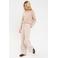 Cache Cache bootcut regular waist casual broek beige