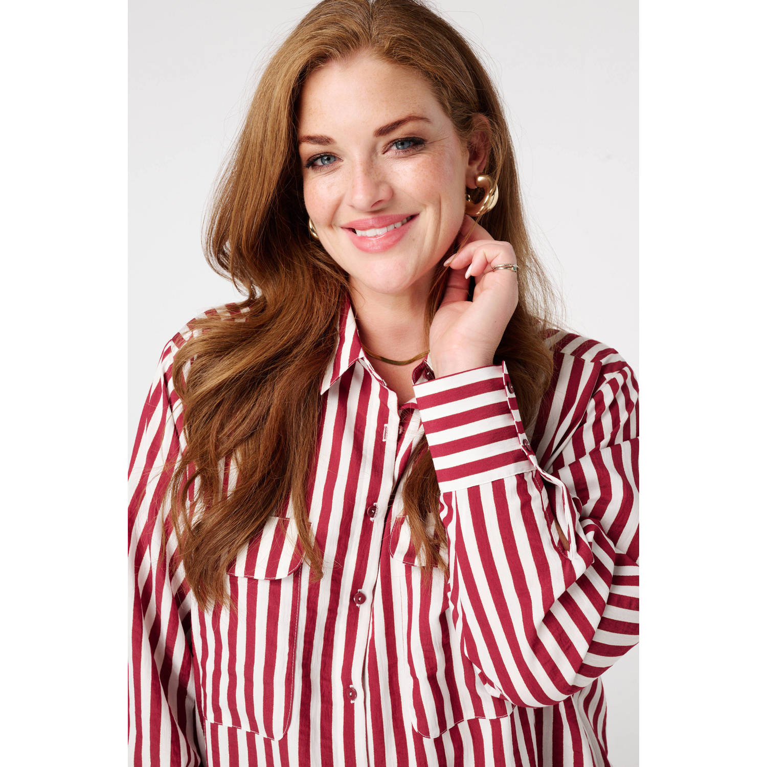 MS Mode blouse rood