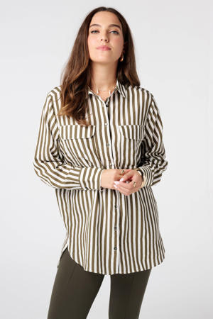 blouse kaki