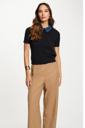 top donkerblauw