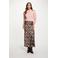 Morgan midi rok roze