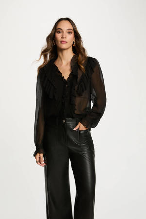 blouse zwart