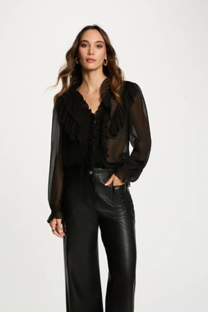 blouse zwart