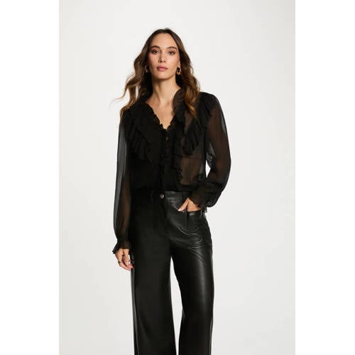 Morgan blouse zwart afbeelding