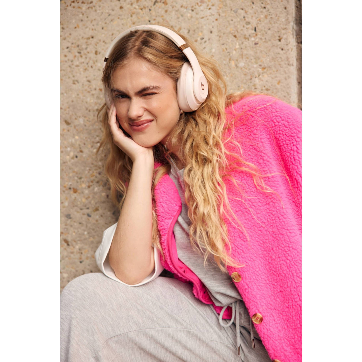 LOLALIZA gilet roze
