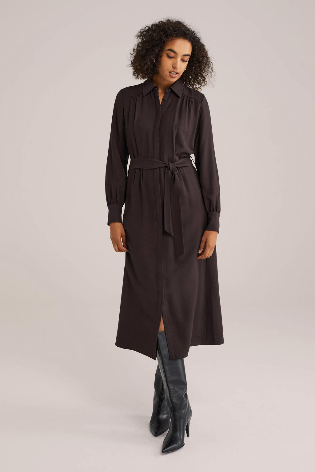 LANGE MOUWEN BLOUSEJURK (Black) | ® Officiële Online Shop