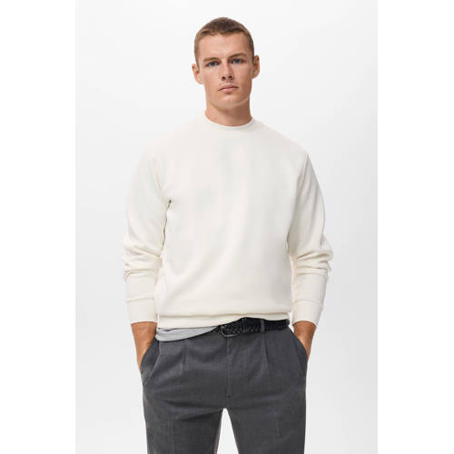 Mango Man sweater wit afbeelding