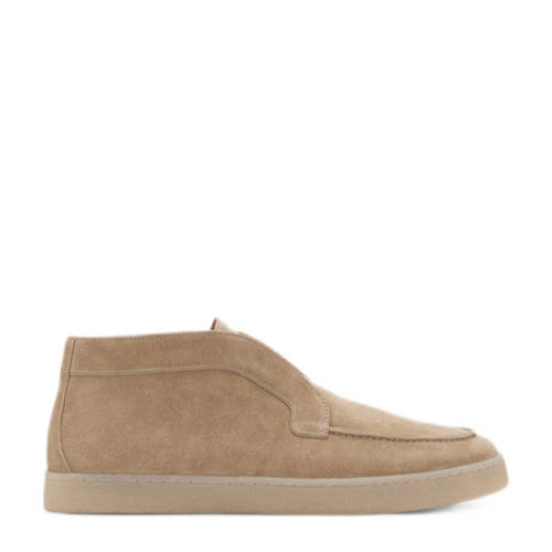Mango Man suède enkelboots beige afbeelding