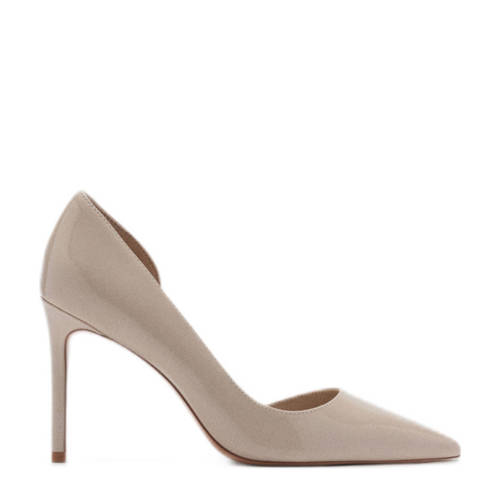 Mango lak pumps grijs afbeelding