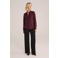 blouse donkerrood