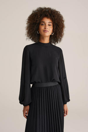 blousetop zwart