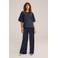 WE Fashion top donkerblauw