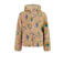 Protest fleece vest PRTEvelyn camel/roze/blauw