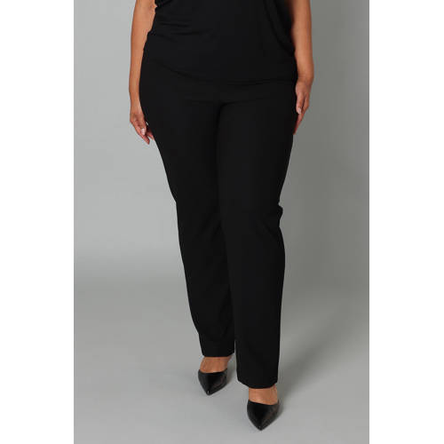 Colletta skinny regular waist legging zwart afbeelding